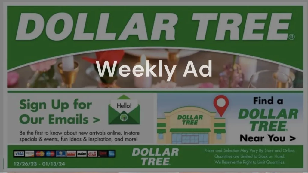 dollar tree weekly ads circular flyer