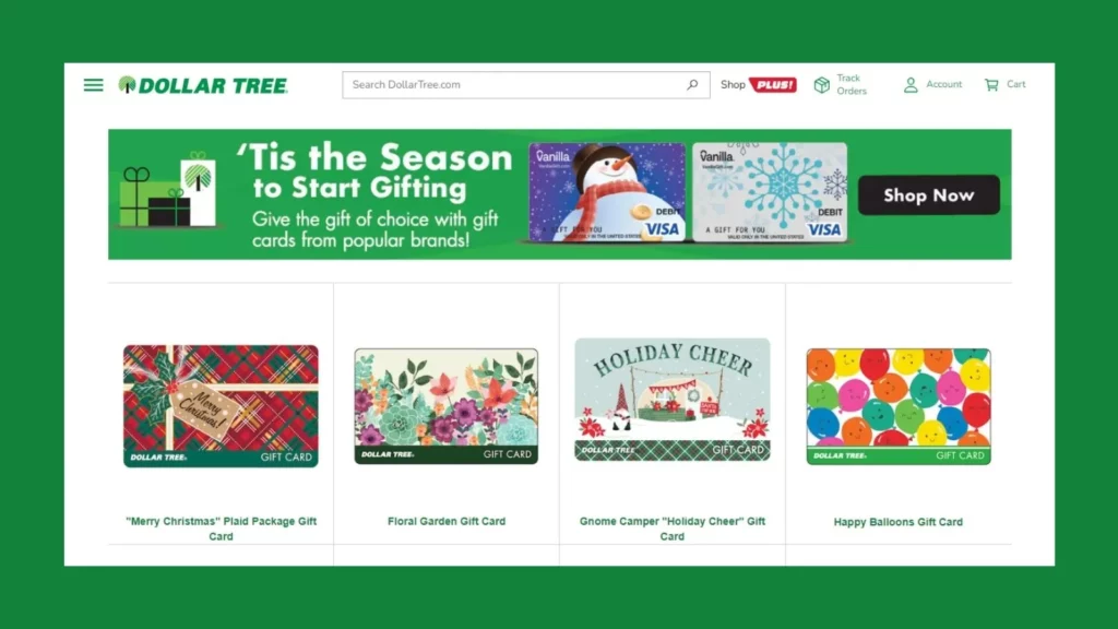 purchase dollar tree gift card at dollartree.com
